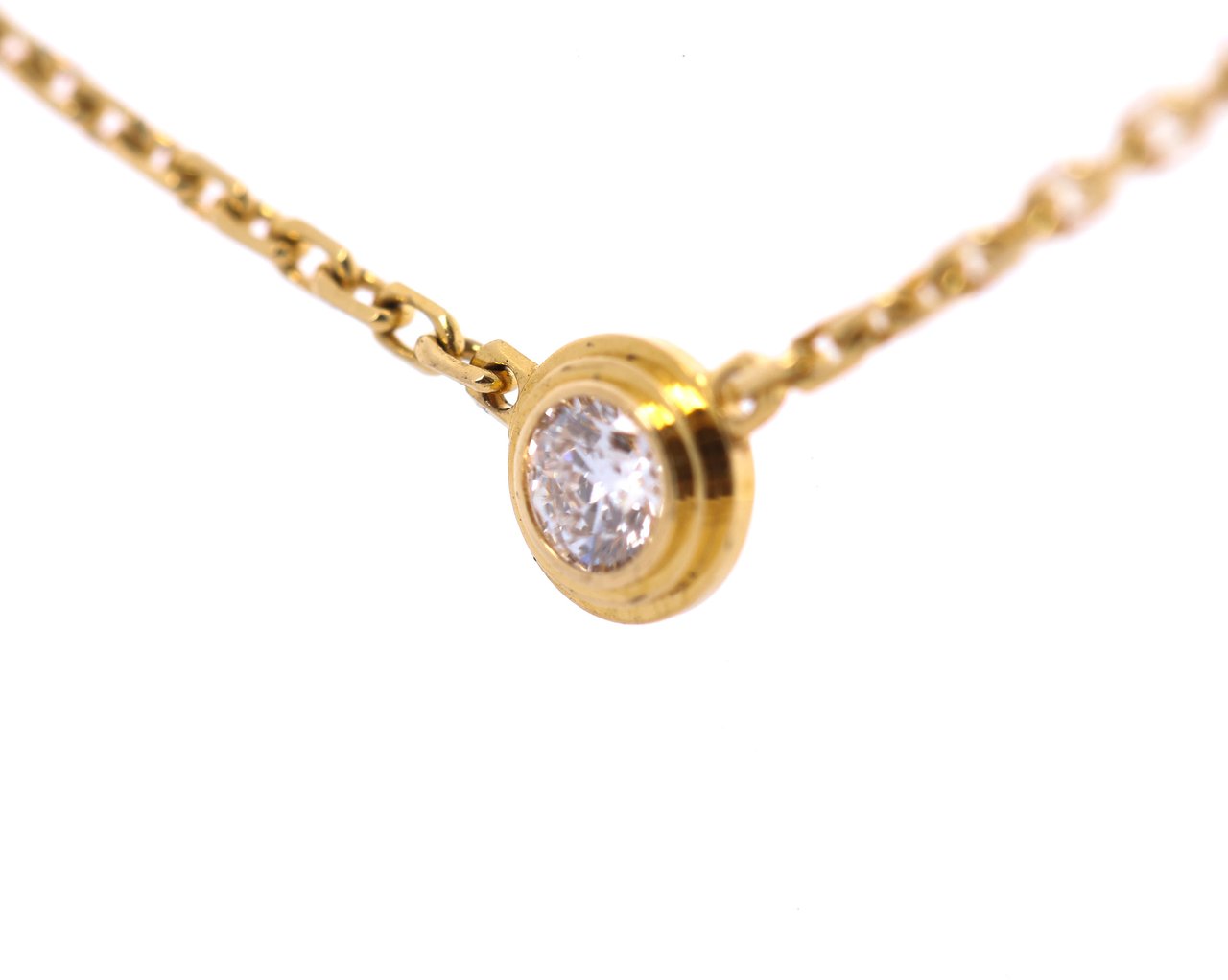 Cartier Cartier Damenuhr XS Diamond Necklace 750(YG) 2.2g CRB7224517 Divers