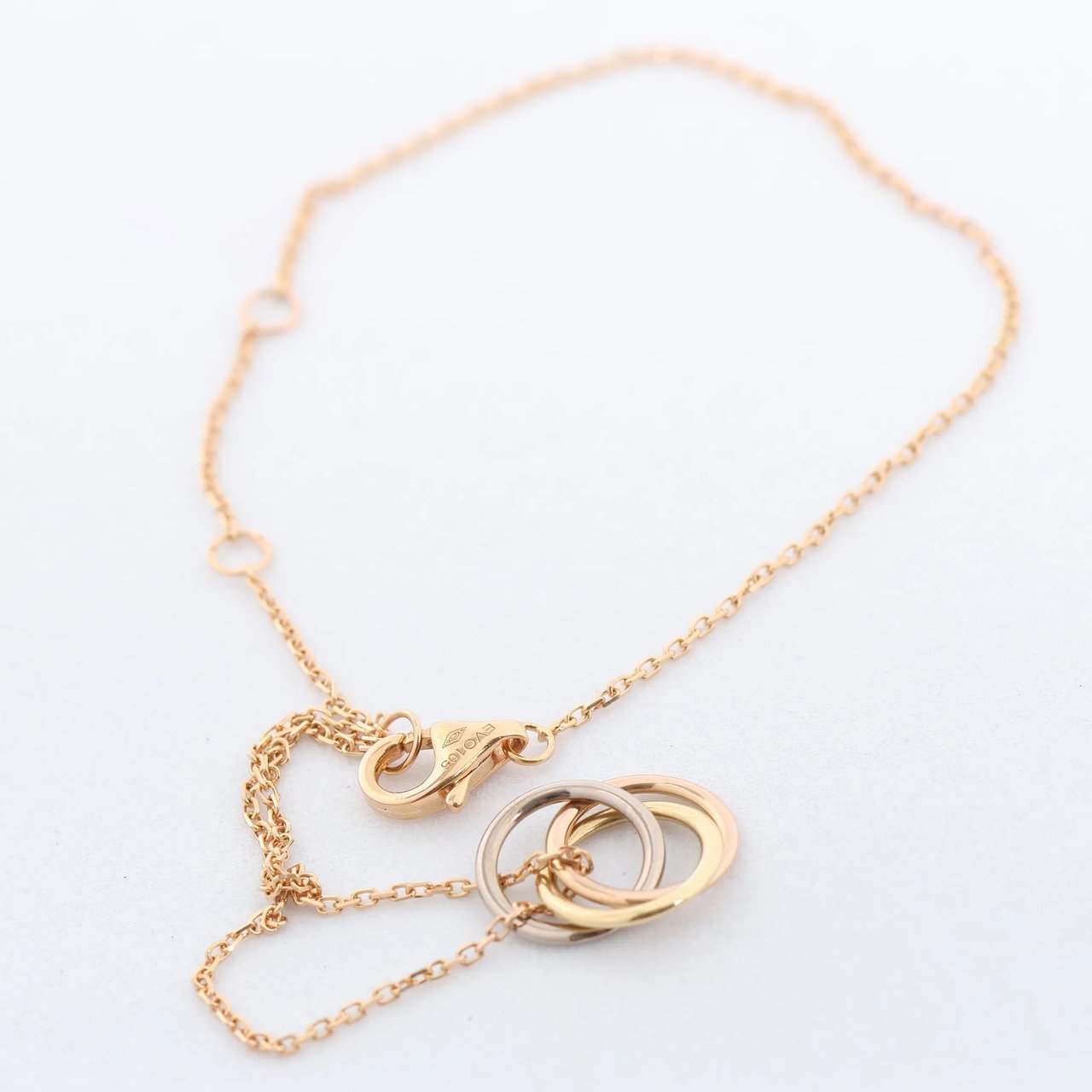 Cartier Cartier Sweet Trinity Bracelet 750(YG×PG×WG) 2.1g EVO105 Goud