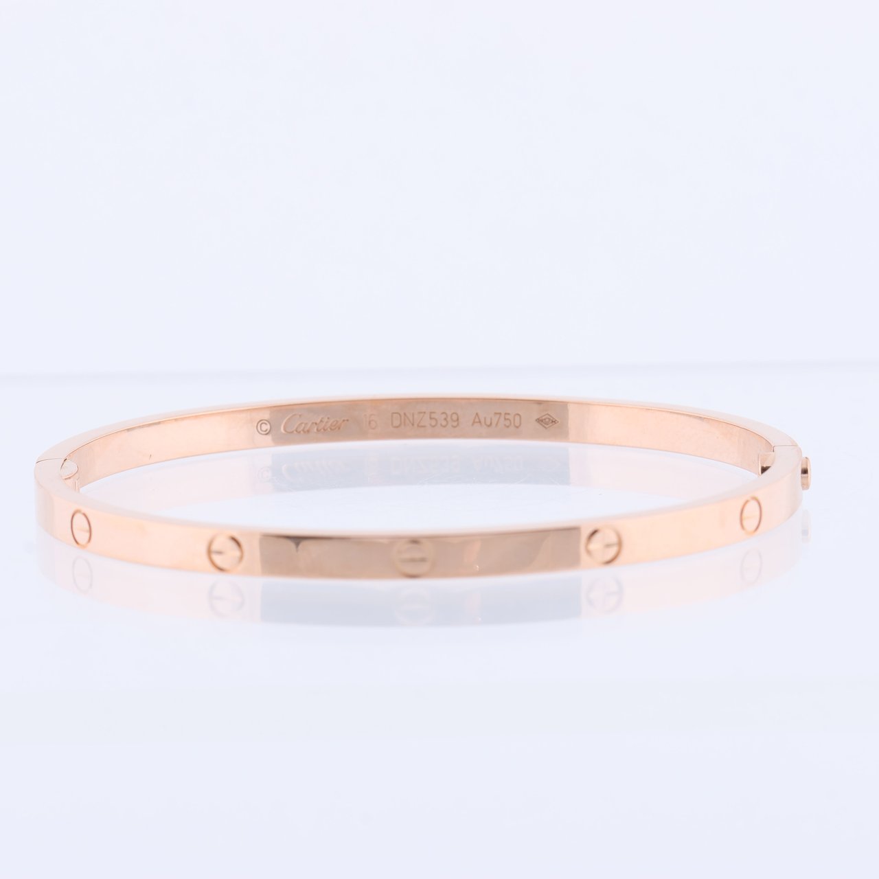 Cartier Cartier Love SM Bracelet 750(PG) 16.8g 16 Divers