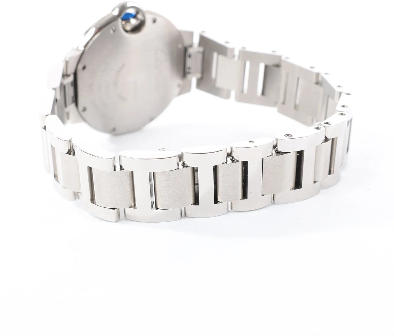 Cartier Cartier Ballon Bleu W4BB0028 3489426002BX SS AT Watch with Blue-Face Blauw