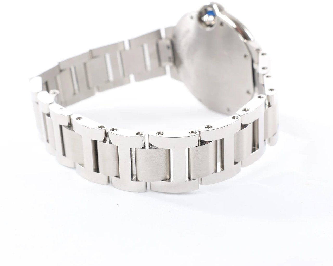 Cartier Cartier Ballon Bleu W4BB0028 3489426002BX SS AT Watch with Blue-Face Blauw