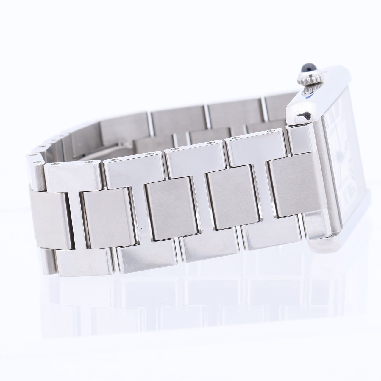 Cartier Cartier Tank Solo W5200028 3515780917TX SS AT Silver-Face Watch Zilver