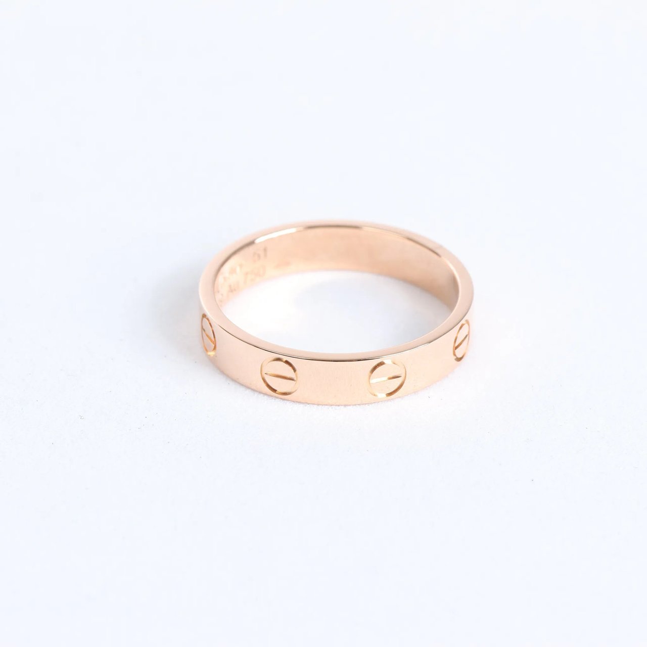 Cartier Cartier Mini Love Ring 750(YG) 3.1g 51 VXP819 Goud