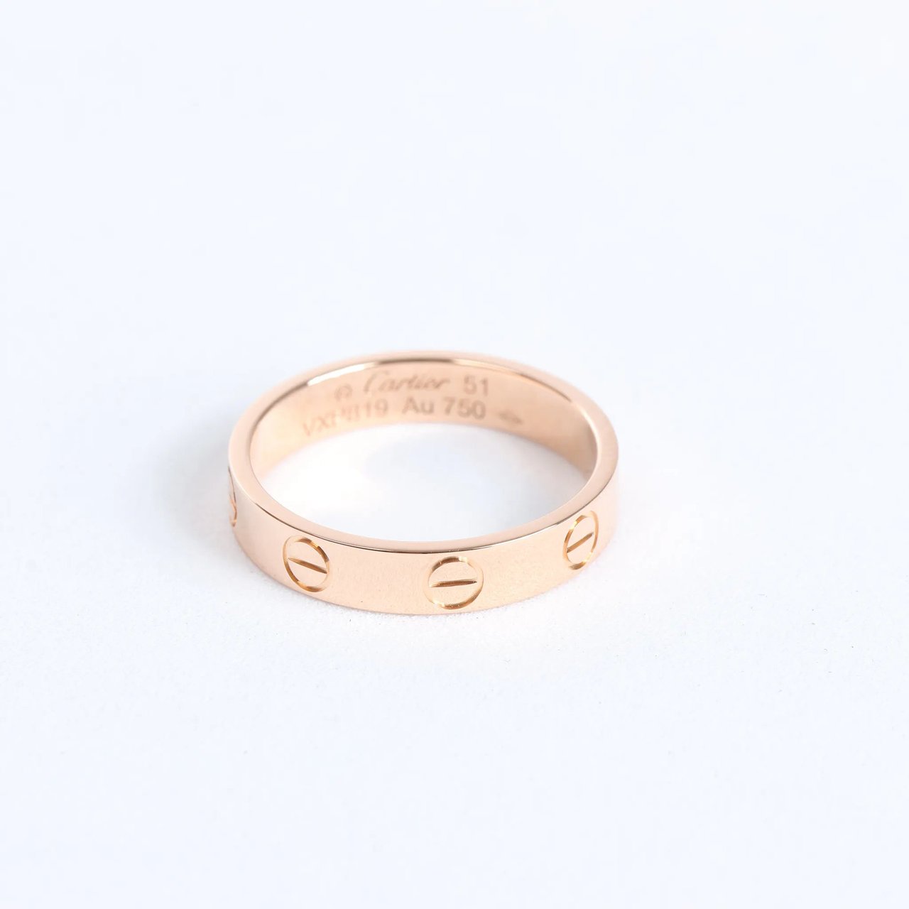 Cartier Cartier Mini Love Ring 750(YG) 3.1g 51 VXP819 Goud