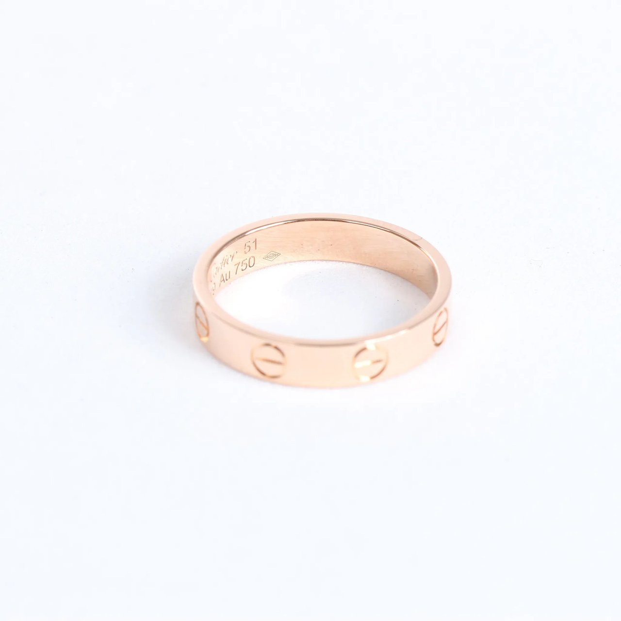 Cartier Cartier Mini Love Ring 750(YG) 3.1g 51 VXP819 Goud