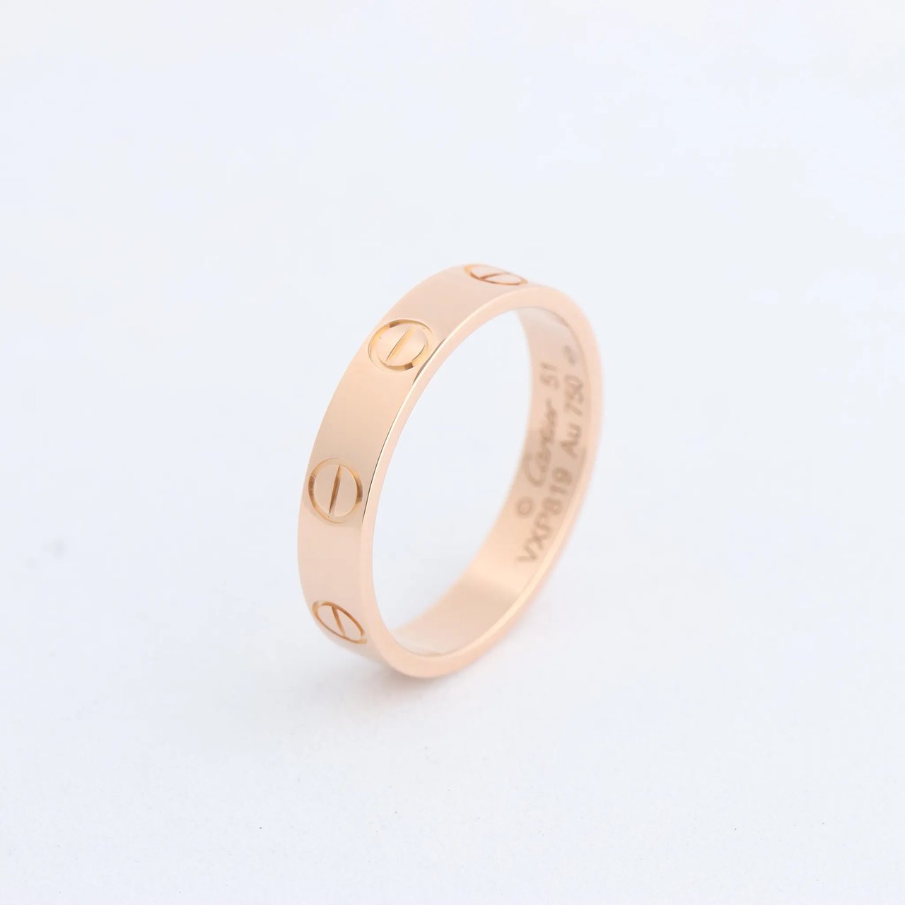 Cartier Cartier Mini Love Ring 750(YG) 3.1g 51 VXP819 Goud