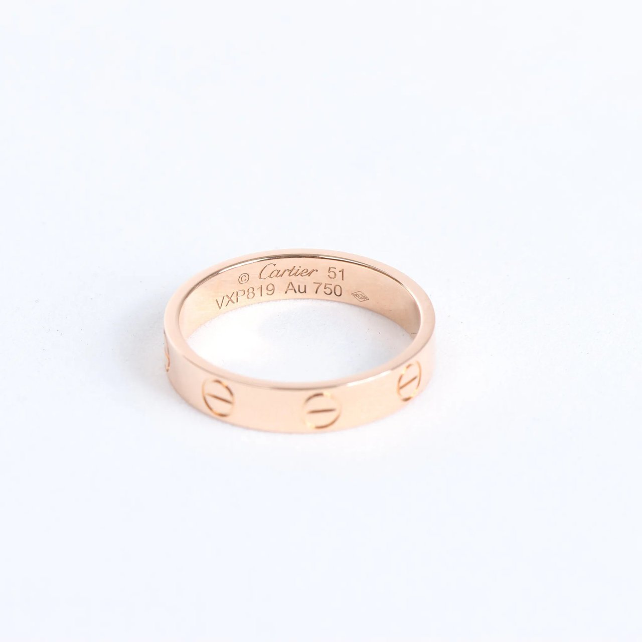 Cartier Cartier Mini Love Ring 750(YG) 3.1g 51 VXP819 Goud