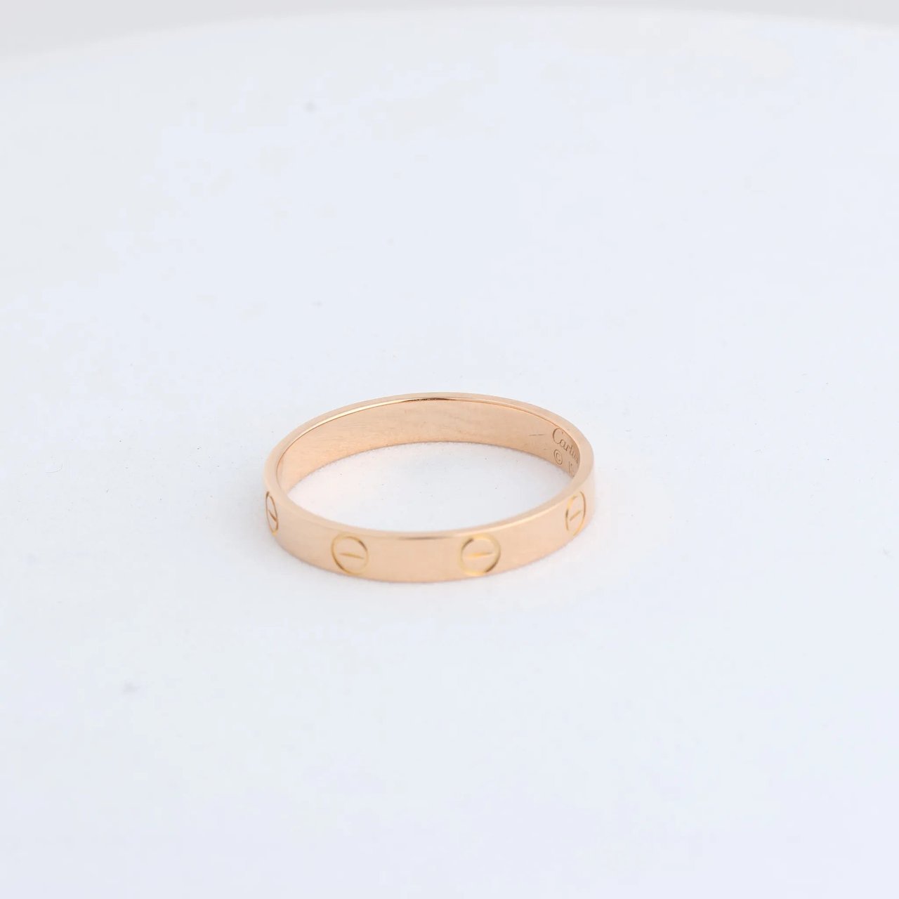 Cartier Cartier Mini Love Ring 750(YG) 3.1g 61 IS8993 Goud