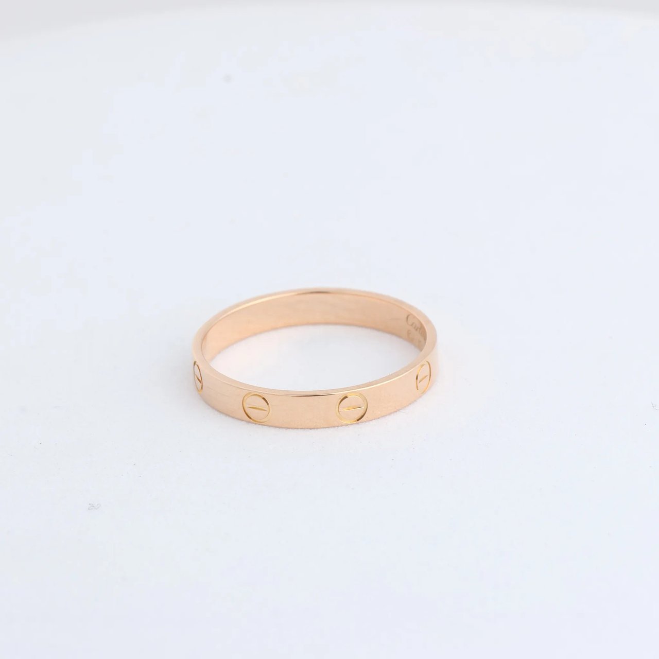 Cartier Cartier Mini Love Ring 750(YG) 3.1g 61 IS8993 Goud