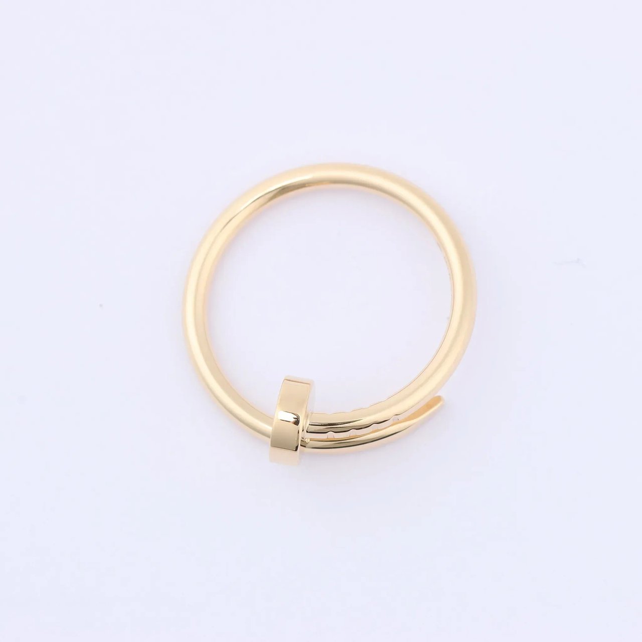 Cartier Cartier Juste un Clou SM Ring 750(YG) 3.5g 50 OFD001 Goud