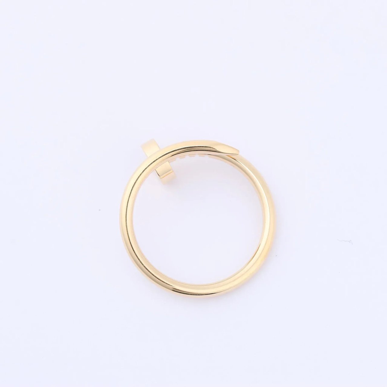 Cartier Cartier Juste un Clou SM Ring 750(YG) 3.5g 50 OFD001 Goud
