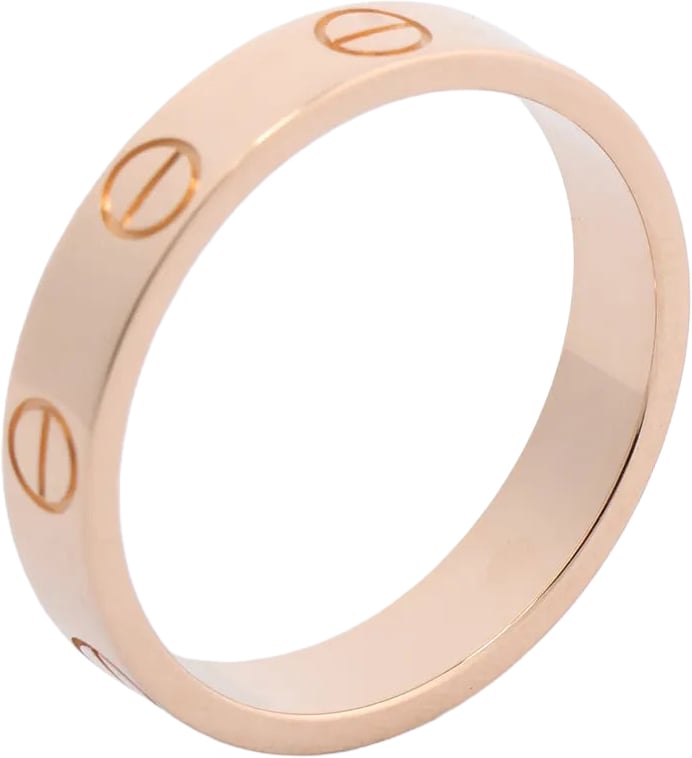 Cartier Cartier Mini Love Ring 750(PG) 3.2g 51 QVO496 Goud