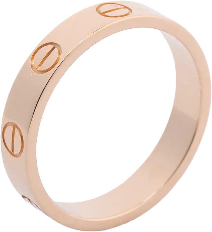 Cartier Cartier Mini Love Ring 750(PG) 3.2g 51 QVO496 Goud