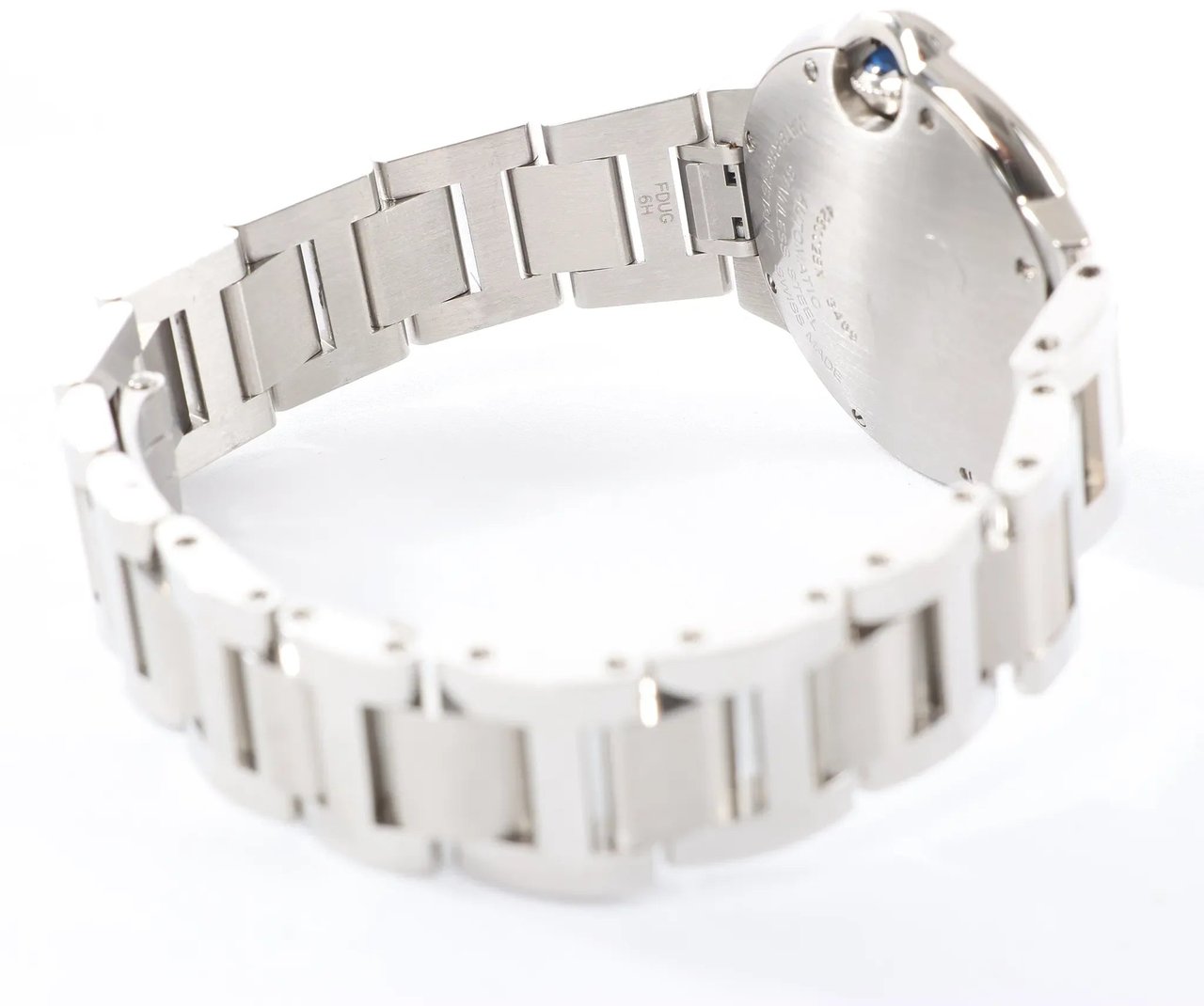 Cartier Ballon Bleu W4BB0028 3489426002BX SS AT Watch with Blue-Face Blauw
