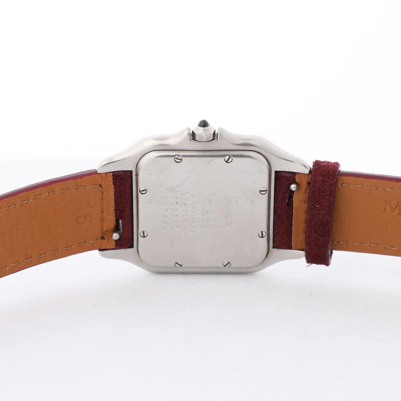 Cartier Cartier Panthère W25028B6 187949007444 SS×YG QZ Watch with Beige Dial Beige