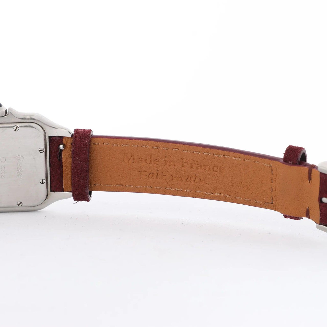 Cartier Cartier Panthère W25028B6 187949007444 SS×YG QZ Watch with Beige Dial Beige