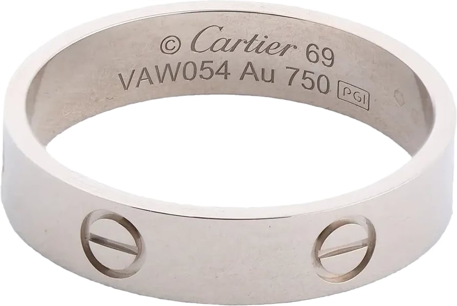 Cartier Love SM Ring 750(WG) 69 EU VAW054 Divers