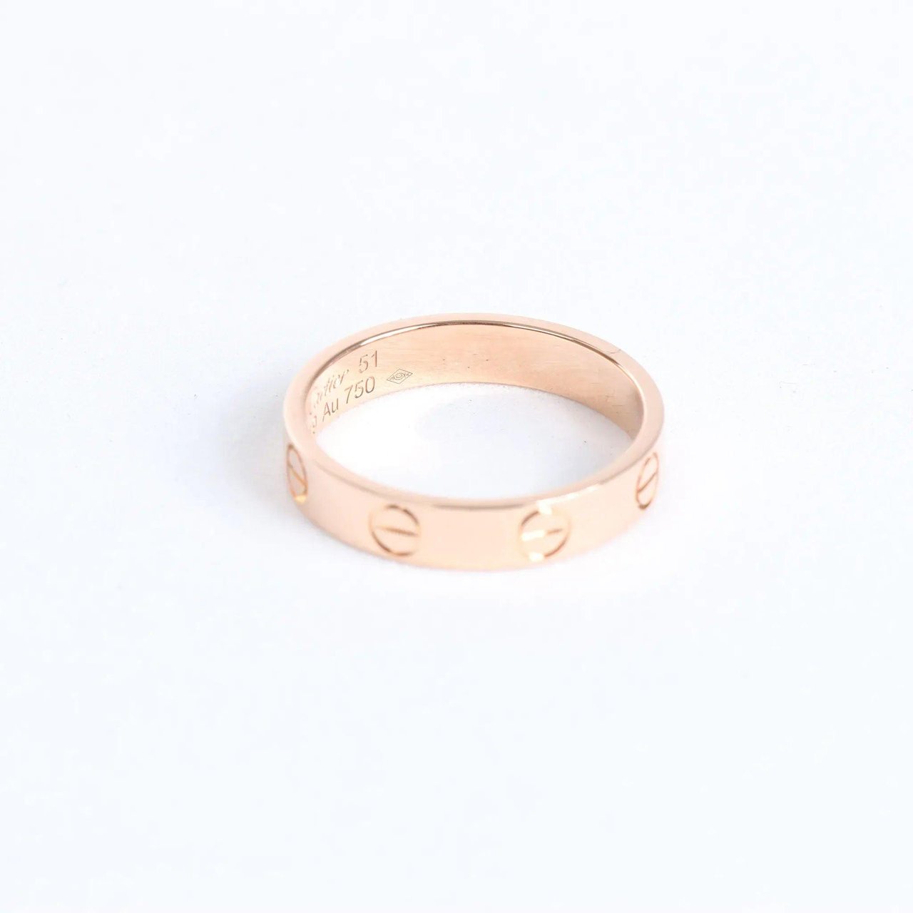 Cartier Mini Love Ring 750(YG) 3.1g 51 VXP819 Goud