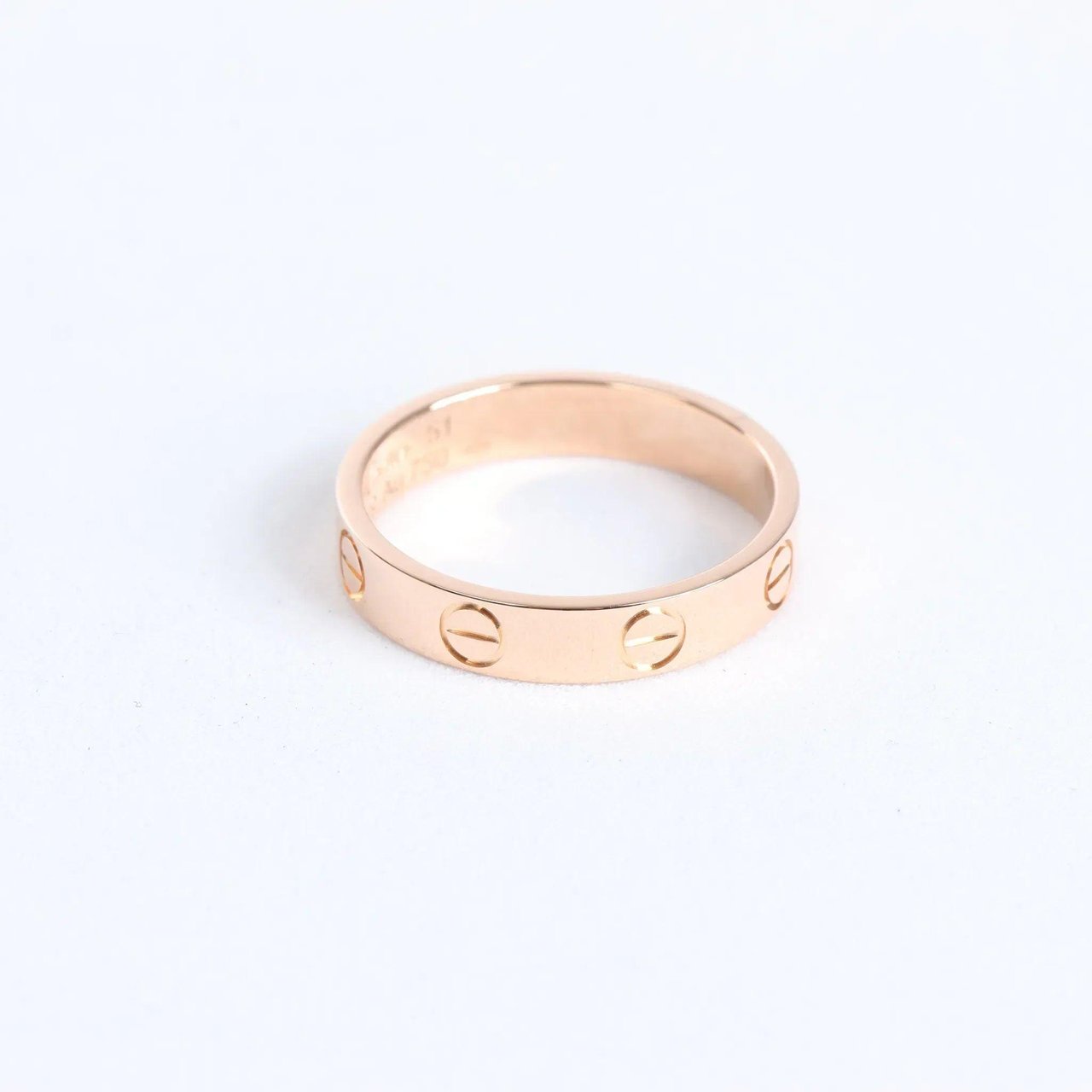 Cartier Mini Love Ring 750(YG) 3.1g 51 VXP819 Goud