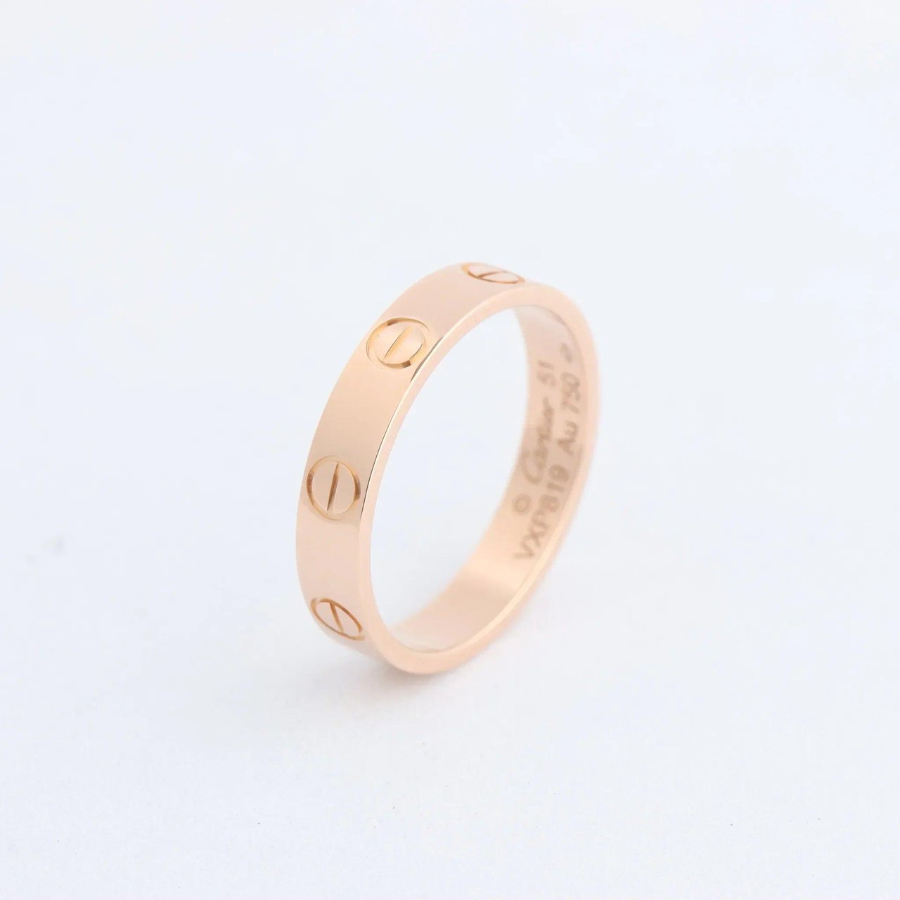 Cartier Mini Love Ring 750(YG) 3.1g 51 VXP819 Goud