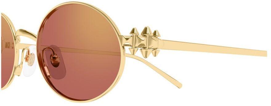 Cartier Ct0644s Oval Shaped Sunglasses Bruin