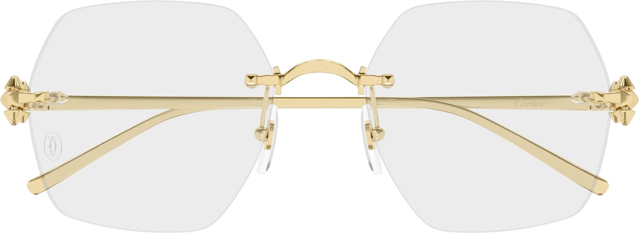 Cartier Ct0646o Rimless Sunglasses Wit