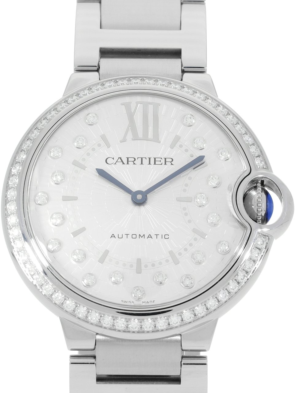 Cartier Ballon Bleu Zilver