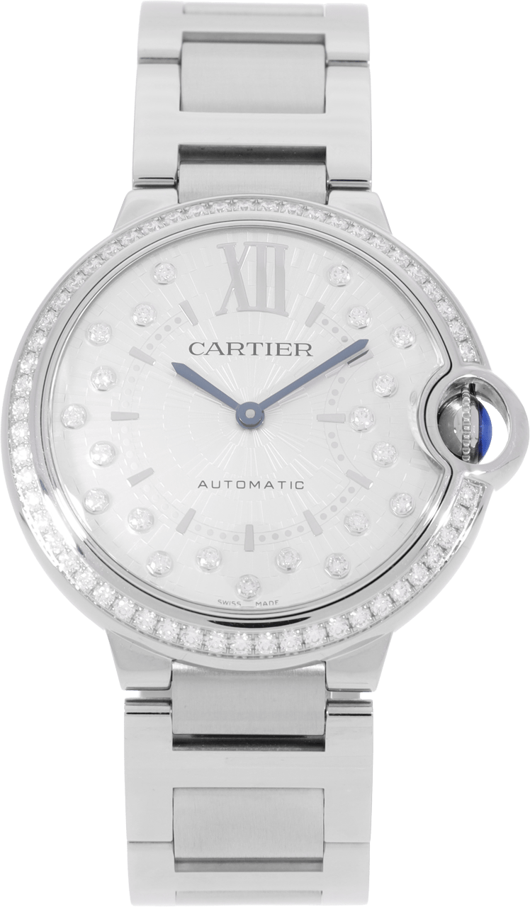 Cartier Ballon Bleu Zilver