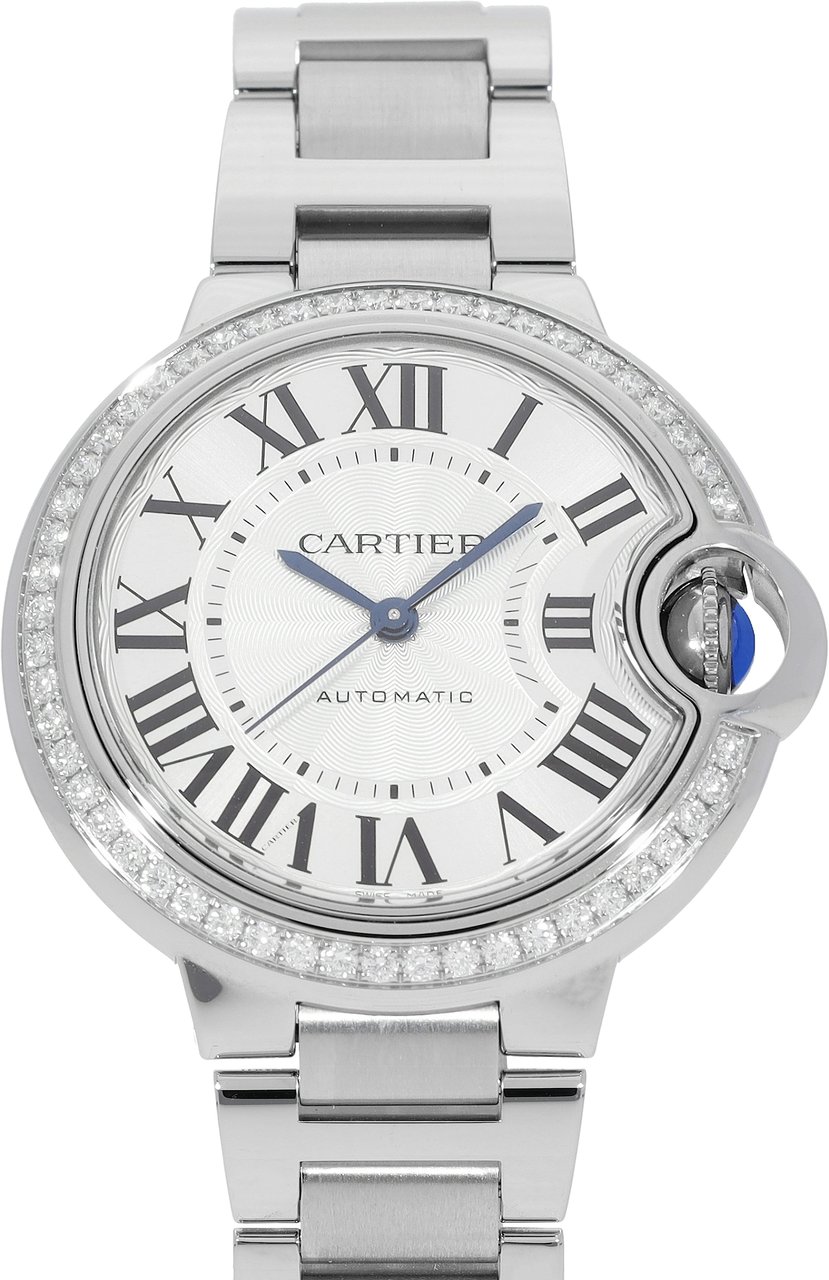 Cartier Ballon Bleu Zilver
