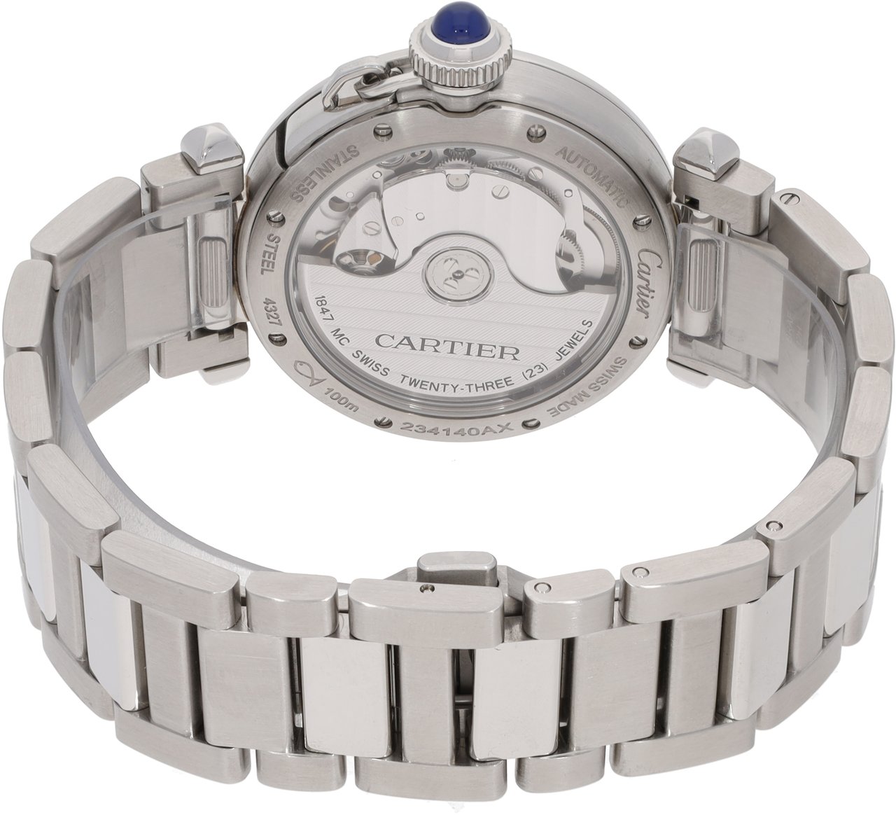 Cartier Pasha Zilver