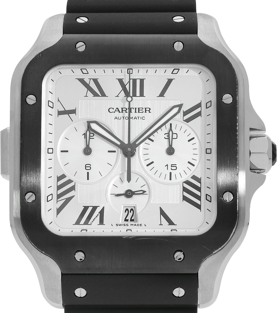 Cartier Santos Zilver