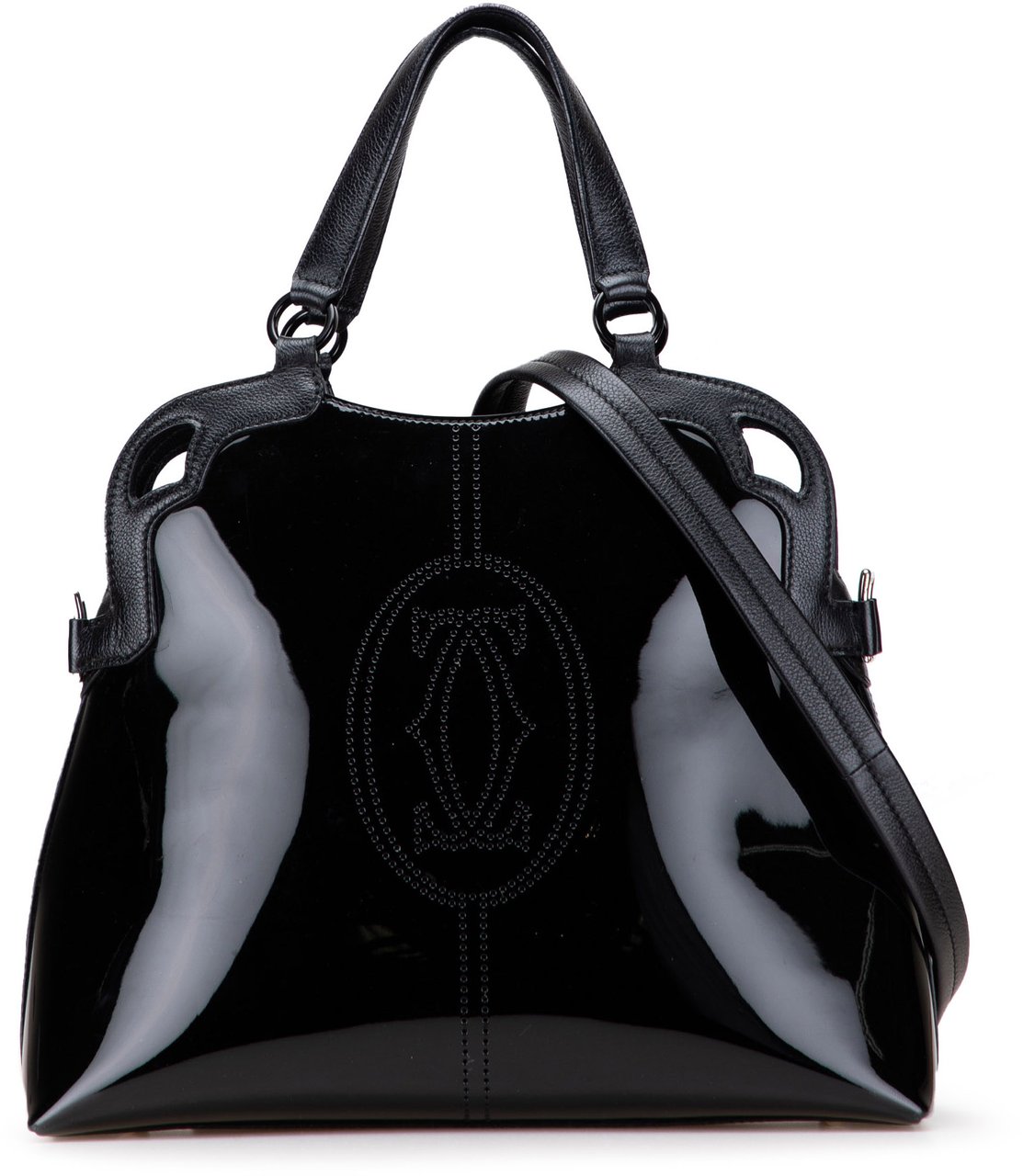 Cartier Patent Marcello De Cartier Satchel Zwart