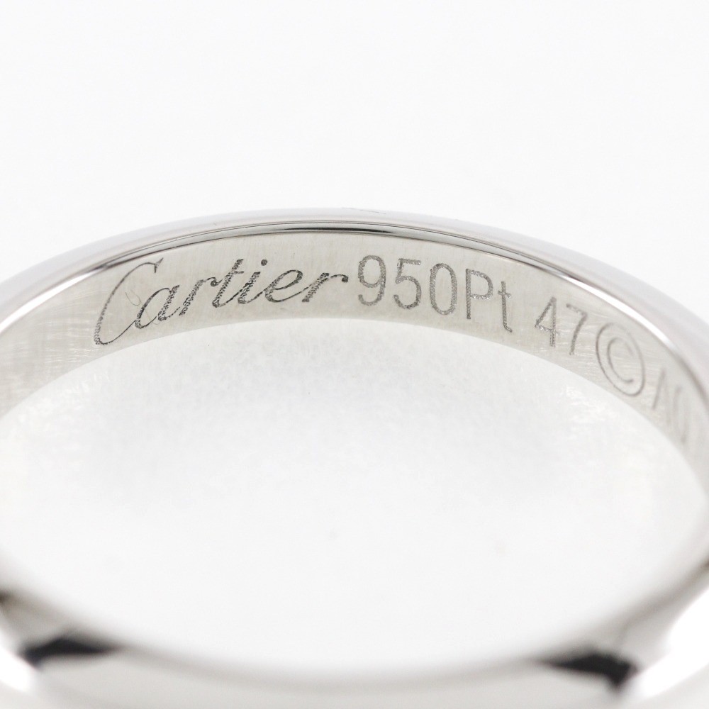 Cartier Cartier 1895 Wedding Band Platinum 2mm Zilver