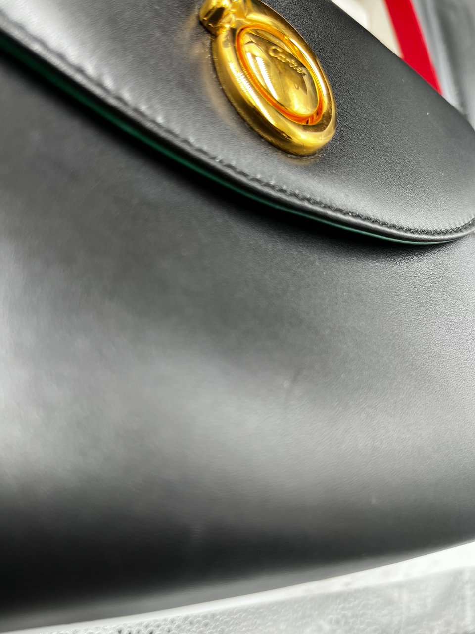 Cartier Cartier Panthère Leather Clutch leather medium Zwart