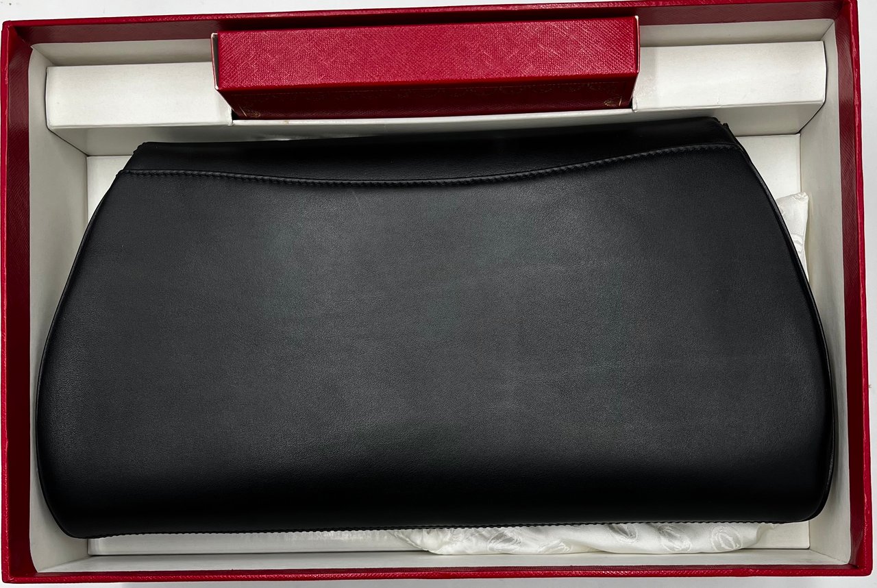 Cartier Cartier Panthère Leather Clutch leather medium Zwart