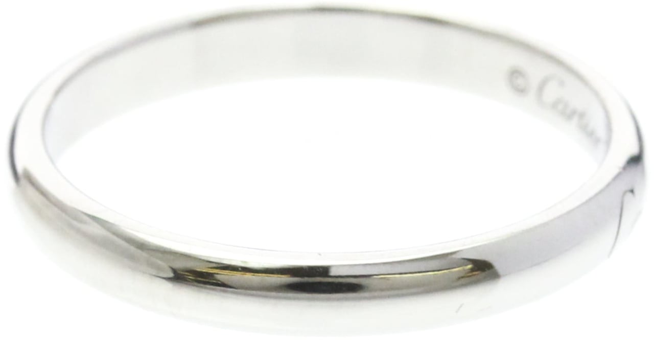 Cartier 1895 Wedding Band Platinum 3 mm Zilver