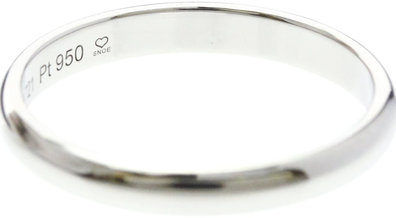 Cartier 1895 Wedding Band Platinum 3 mm Zilver