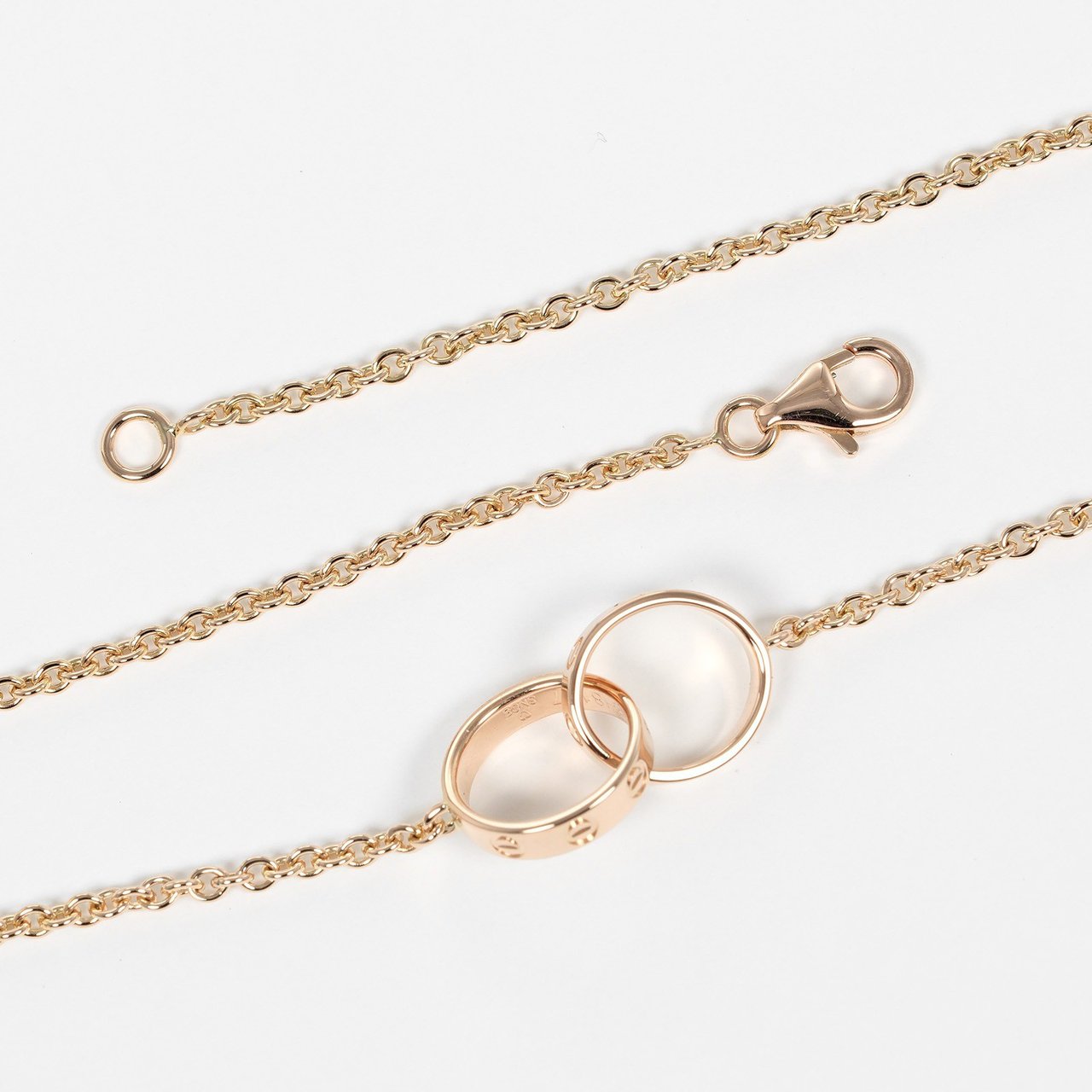 Cartier Cartier Baby Love Necklace 18K Pink gold Goud