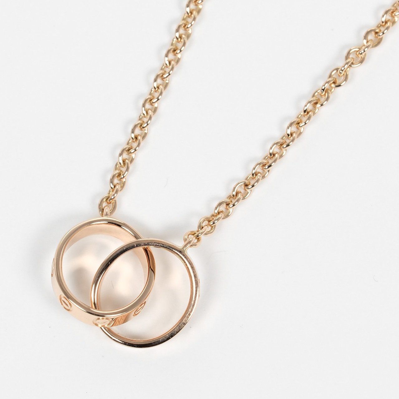 Cartier Cartier Baby Love Necklace 18K Pink gold Goud
