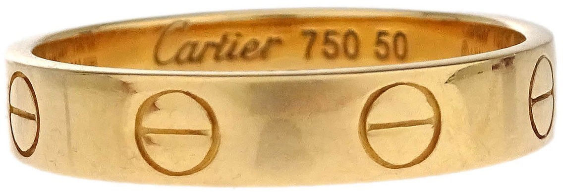Cartier Cartier Love Band Ring 18K Rose Gold Goud