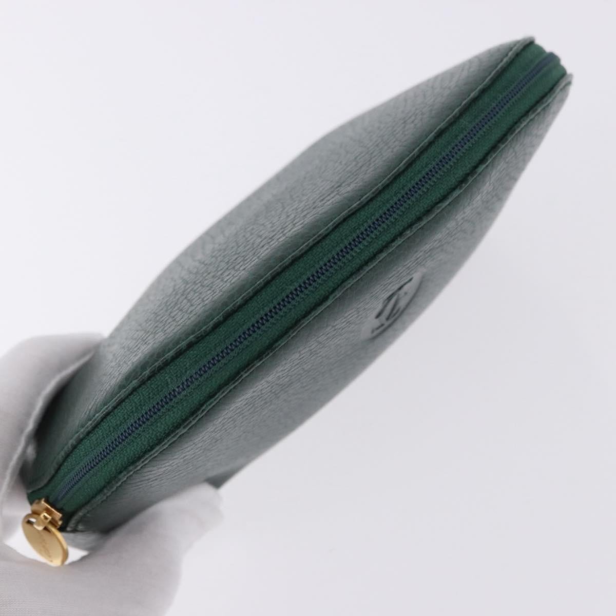 Cartier Marcello Clutch leather Groen