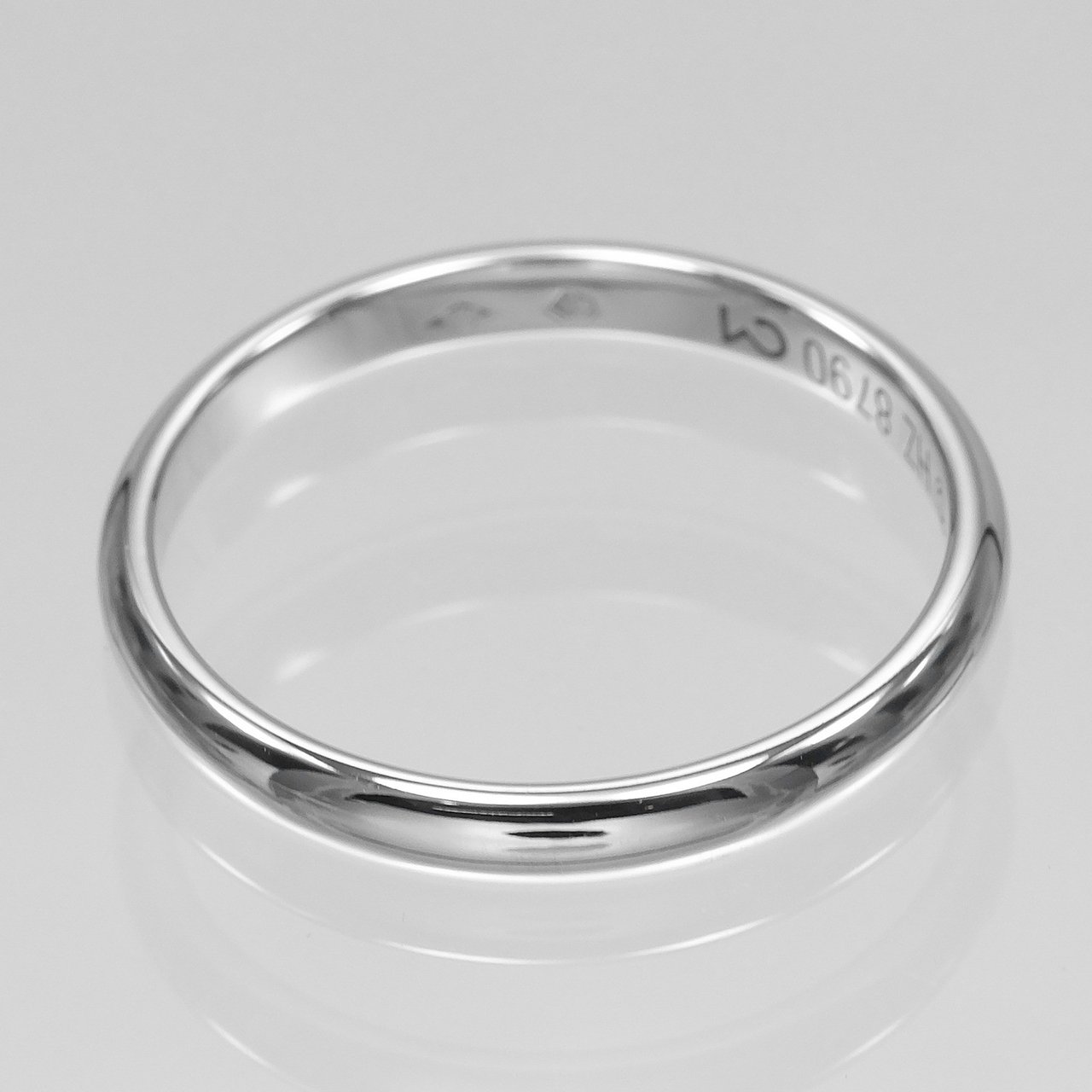 Cartier 1895 Wedding Band Platinum 2.5mm Zilver
