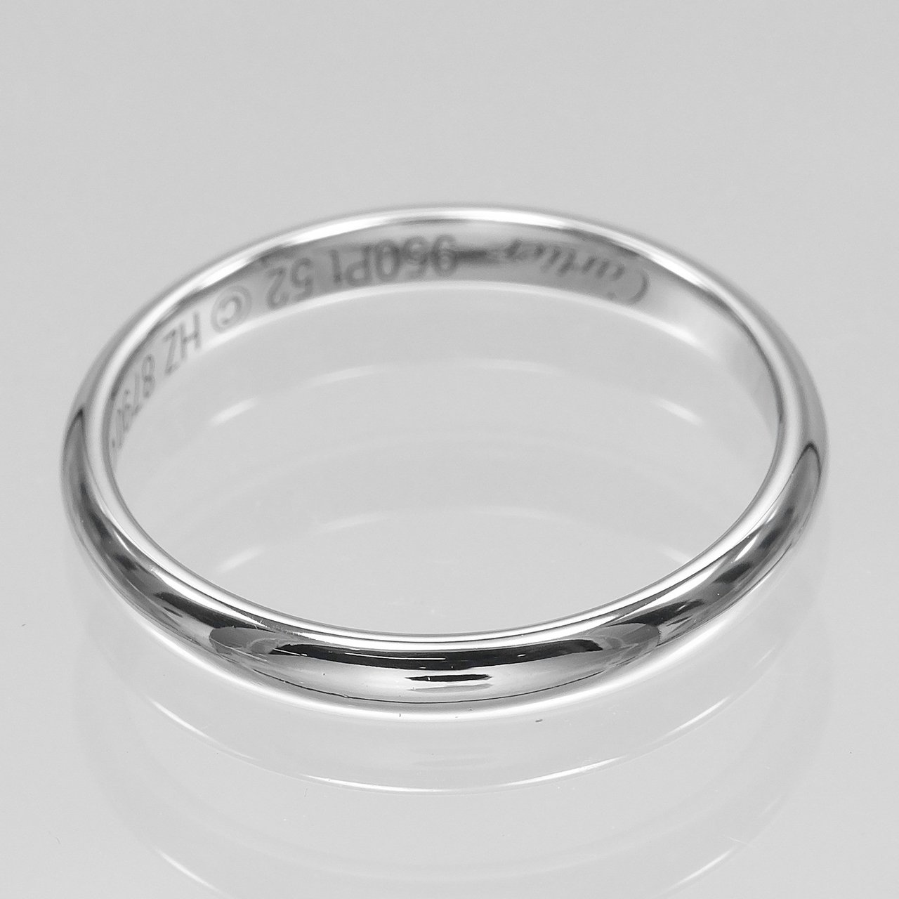 Cartier 1895 Wedding Band Platinum 2.5mm Zilver