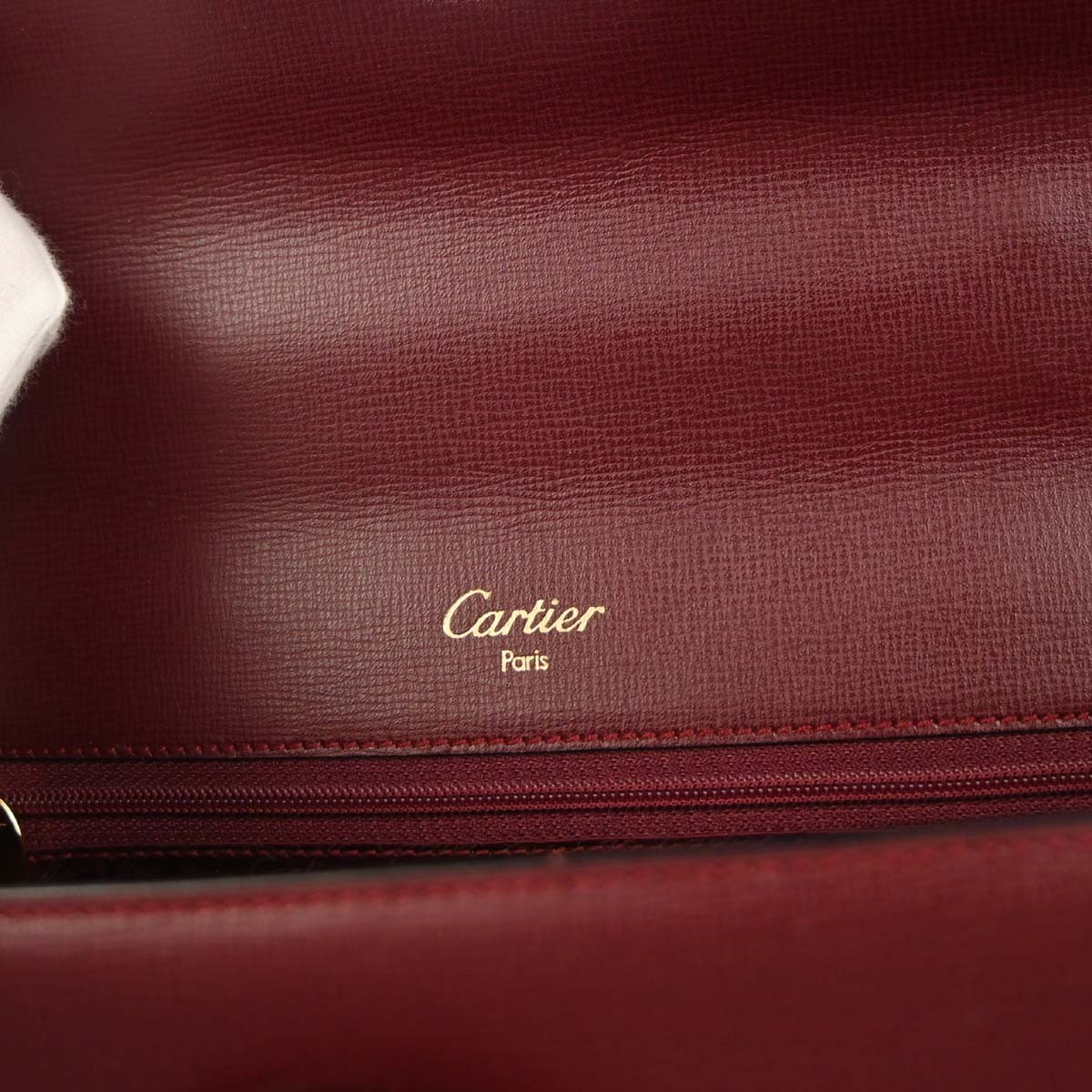 Cartier cartier Vintage Handbag Leather Divers