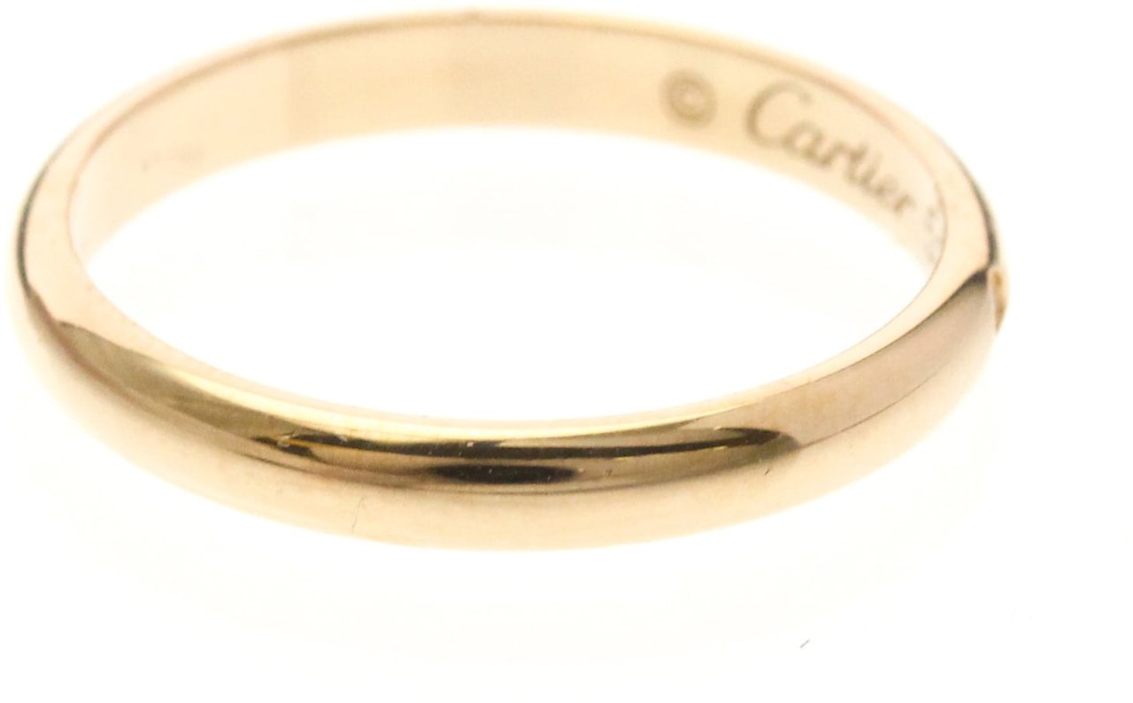 Cartier 1895 Wedding Band 18K Rose Gold with Diamond 2.6mm Goud
