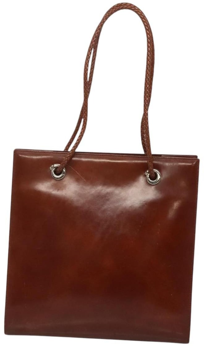 Cartier cartier Panthère Tote bag Patent Leather Bruin