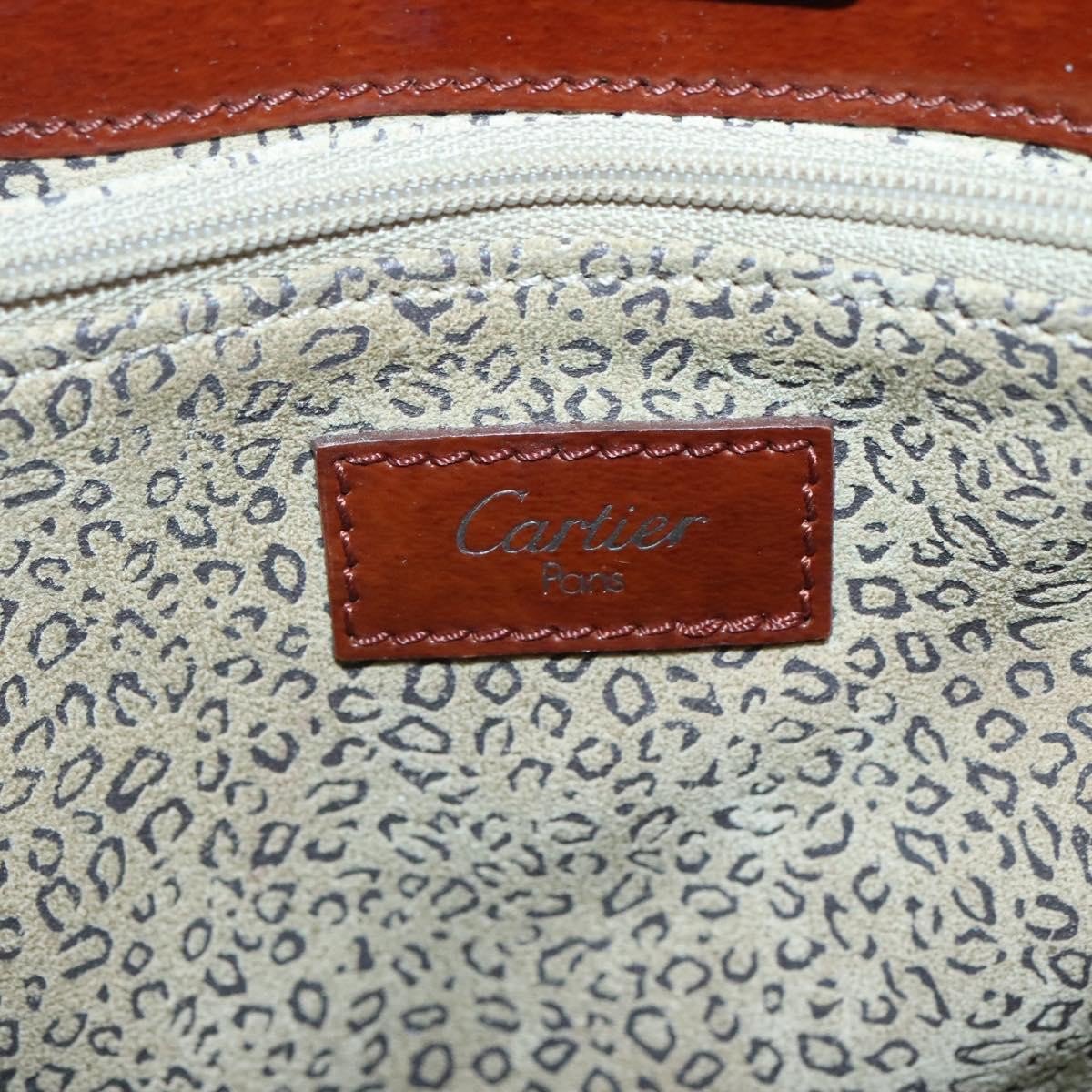 Cartier cartier Panthère Tote bag Patent Leather Bruin