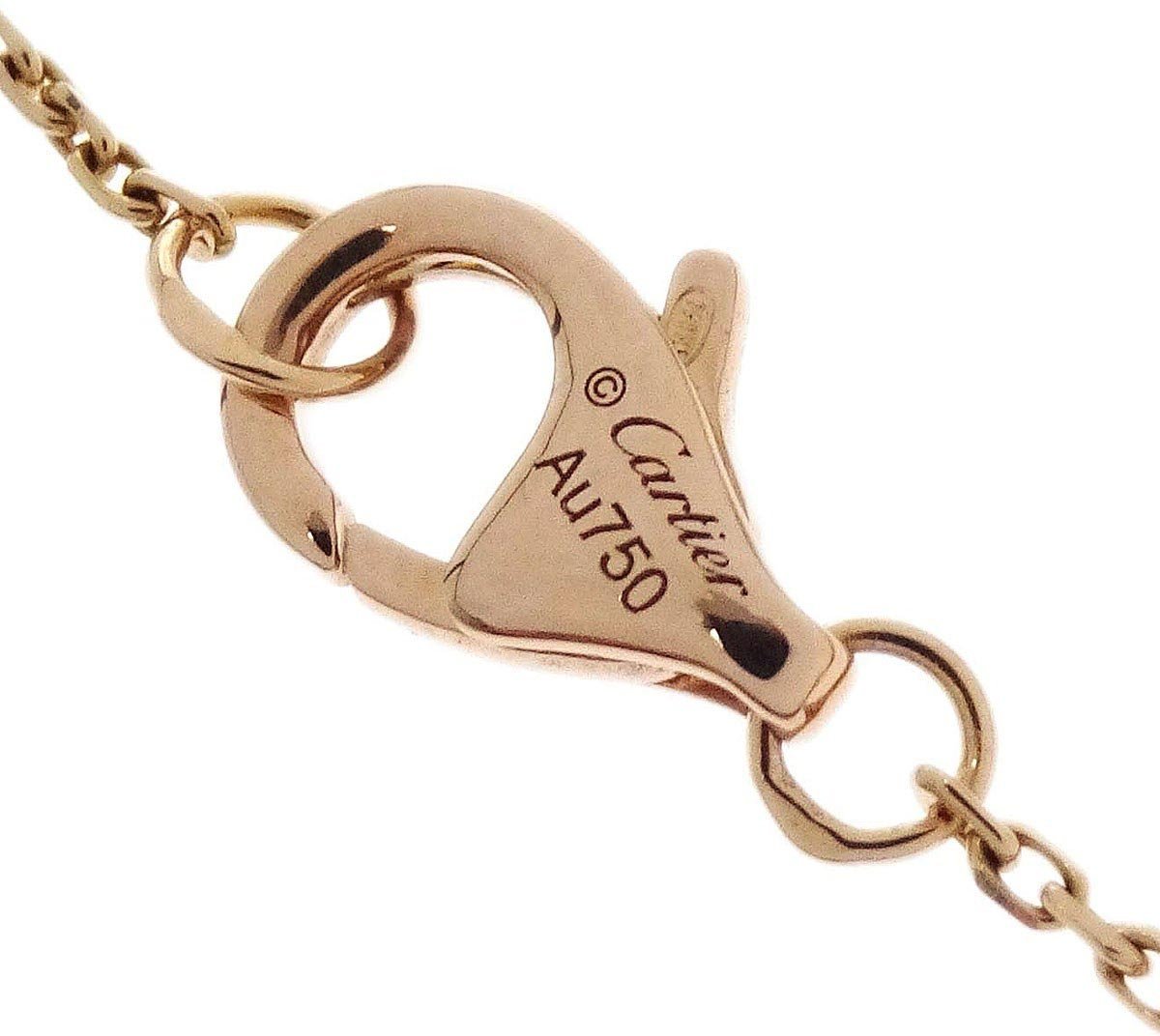 Cartier Cartier Panthere de Cartier Pendant Necklace 18K Yellow Gold with Tsavorite and Onyx Goud