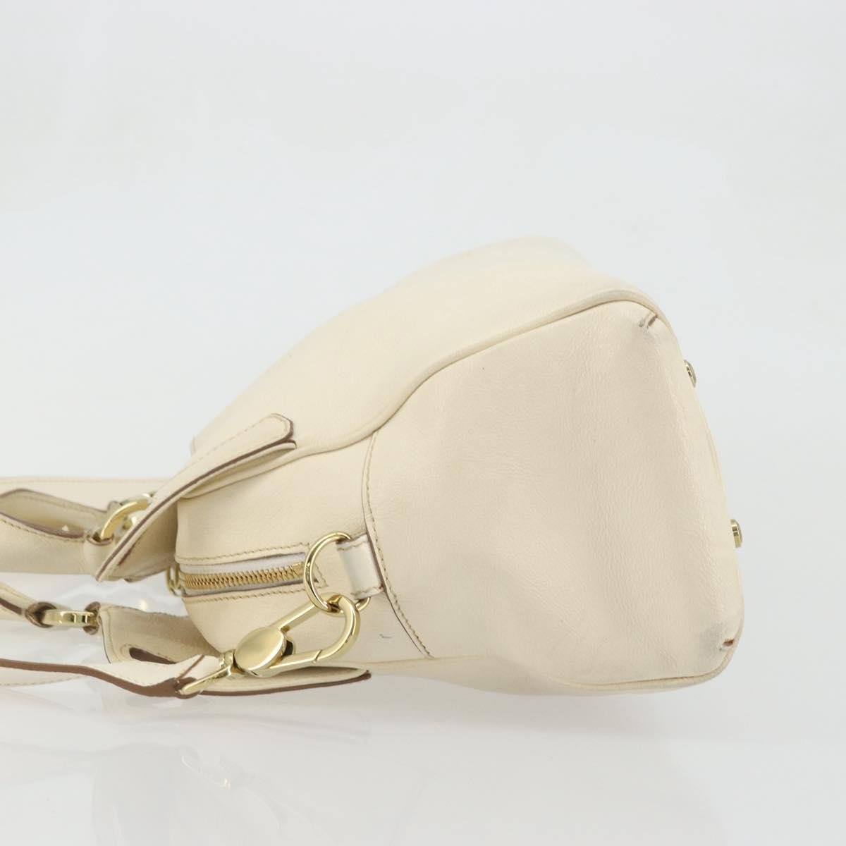 cartier Marcello Leather Wit