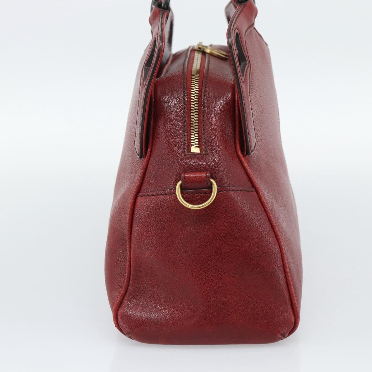 Cartier Marcello Leather Rood